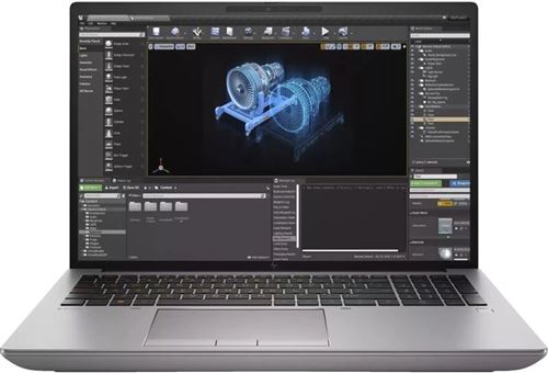 Zbook Fury 16 G10 16 Intel Core i9 RAM SSD - vue 2