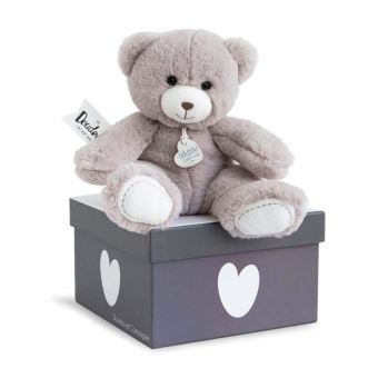 Ours en peluche Doudou et Compagnie Unicef Taupe DC3242