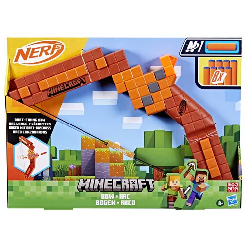 Nerf Minecraft Arc à fléchettes 8 fléchettes Nerf N1 - vue 6