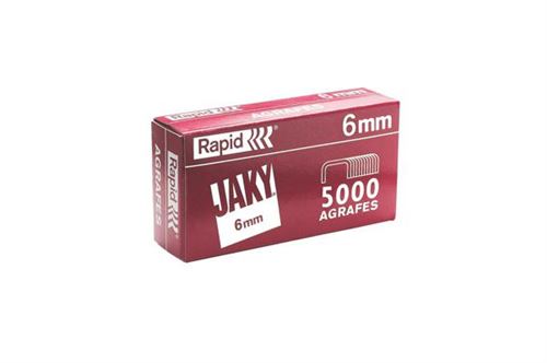 RAPID BOITE 5000 AGRAFES JAKY6