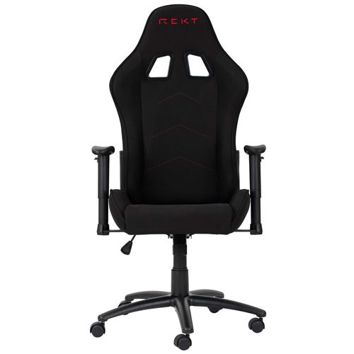 Fauteuil Gaming REKT BG1-S Noir Logo Rouge