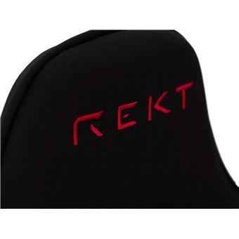 Fauteuil Gaming REKT BG1-S Noir Logo Rouge