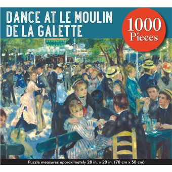 Puzzle LetterBox Bal du Moulin de la Galette 1000 pièces 50 x 70 cm