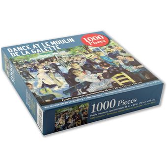 Puzzle LetterBox Bal du Moulin de la Galette 1000 pièces 50 x 70 cm