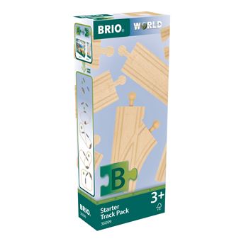 Circuit Trein Brio Startset 12 Sporen Pack B Hout - 1