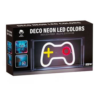 Deco Neon LED Geek Monkeys Modèle Manette gamer