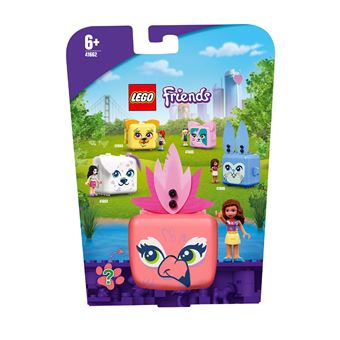 LEGO® Friends 41662 Le cube flamant rose d’Olivia