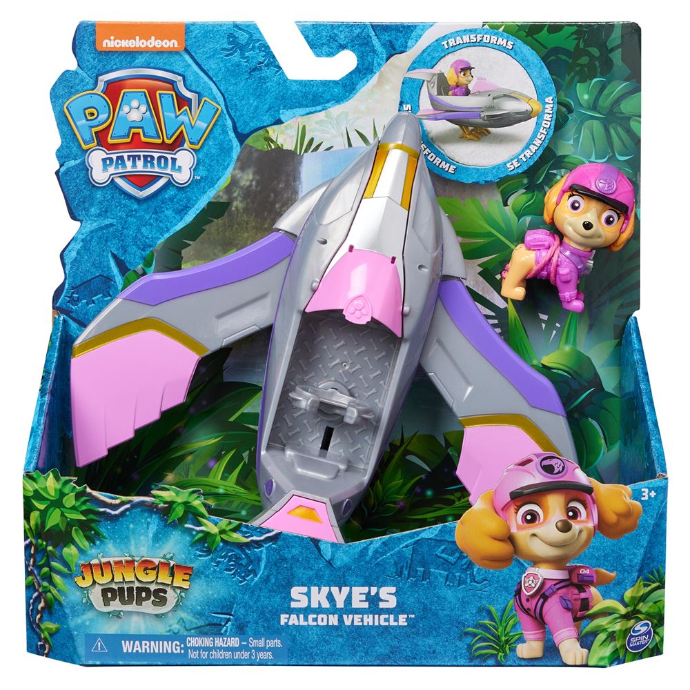 Véhicule avec figurine Stella Paw Patrol La Pat’Patrouille Jungle Pups ...
