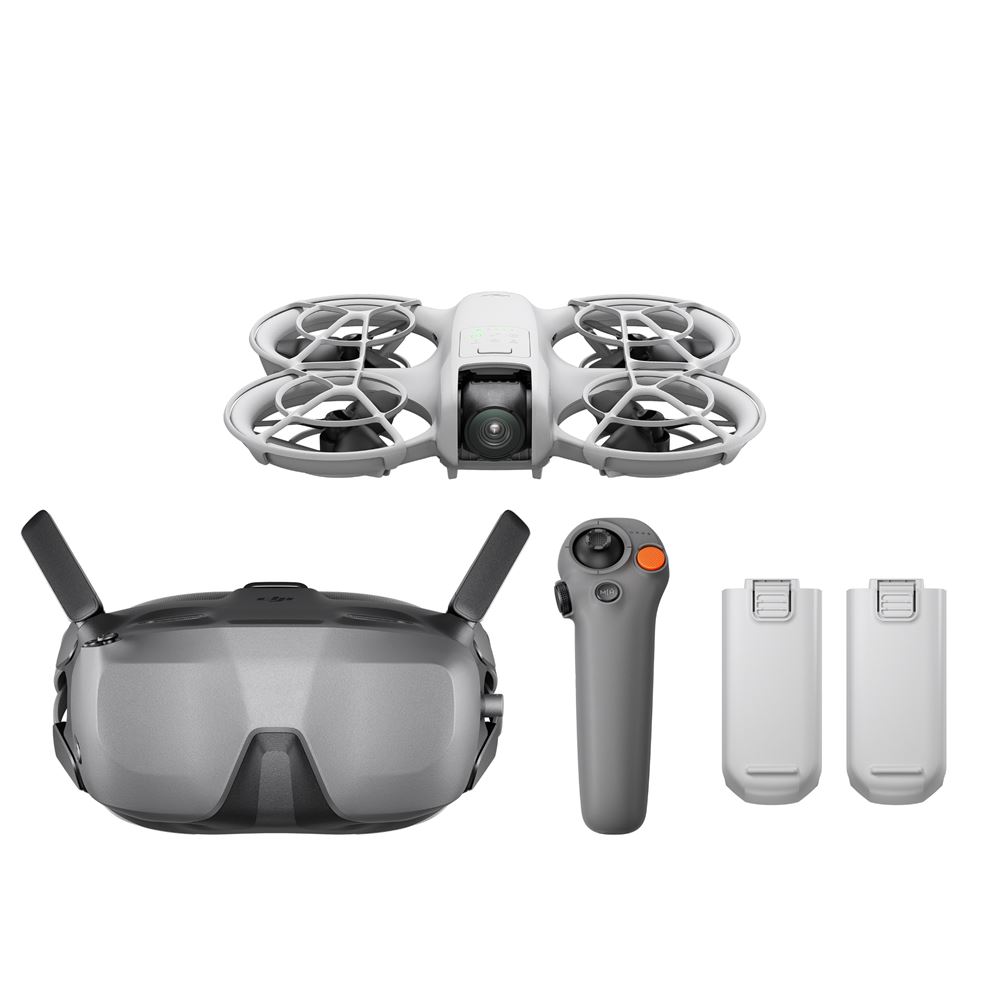 Sacoche Dji Neo Sac Transport DJI Neo Fly More - Coque Rigide, Étanche, Argent Sac Protection Drone