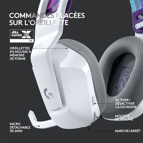 casque logitech lightspeed