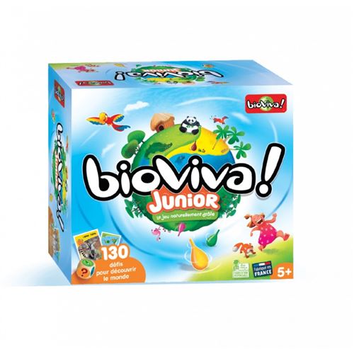 Jeu de Stratégie Bioviva 000109 – Bioviva Junior, Jeu de Cartes Éducatif pour Enfants - vue 5