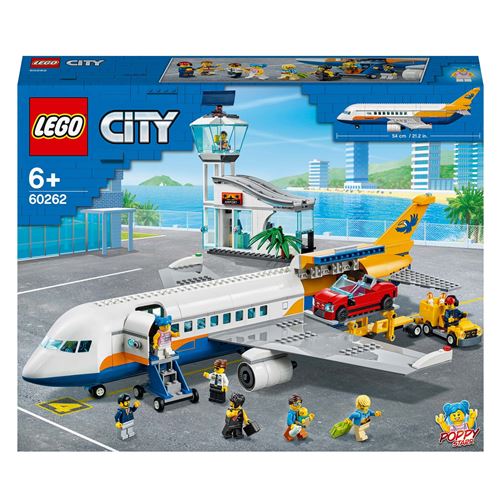 LEGO® City Airport Het passagiersvliegtuig 60262