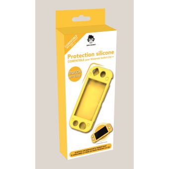 Etui en silicone Geek Monkeys pour Nintendo Switch Lite Jaune