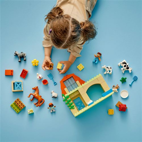 LEGO - Prendre soin des animaux de la ferme - Assemblage et construction -  JEUX, JOUETS -  - Livres + cadeaux + jeux