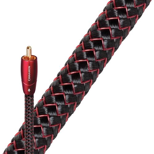 Câble digital coaxial Audioquest Cinnamon 1,5 m Noir et rouge