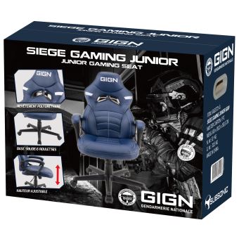 Siège Gaming Junior Subsonic GIGN Bleu