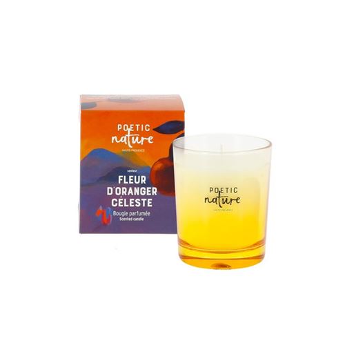 Bougie fleur d’oranger Céleste Poetic Nature 180 g