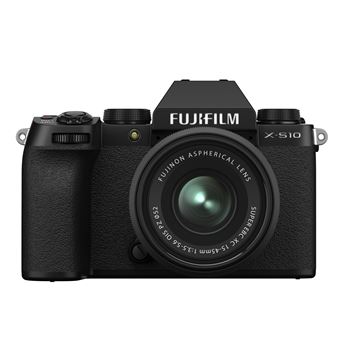 Appareil photo hybride Fujifilm X-S10 noir + XC 15-45mm f/3,5-5,6 OIS PZ - 1