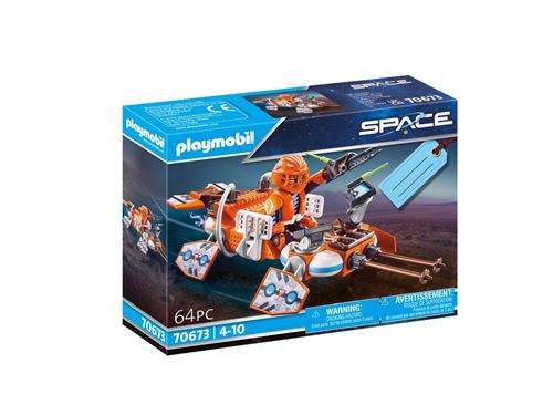 Playmobil Space 70673 Set Cadeau Pilote Et Navette Rapide