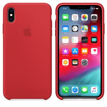 coque apple rouge iphone xs max