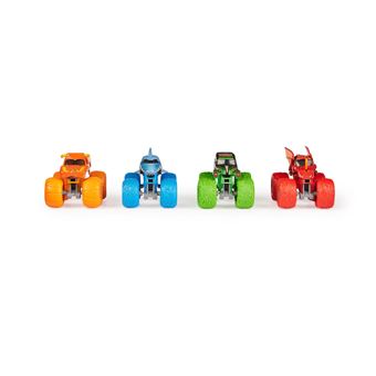 PACK DE 4 VEHICULES DIE CAST 1:64 MONSTER JAM