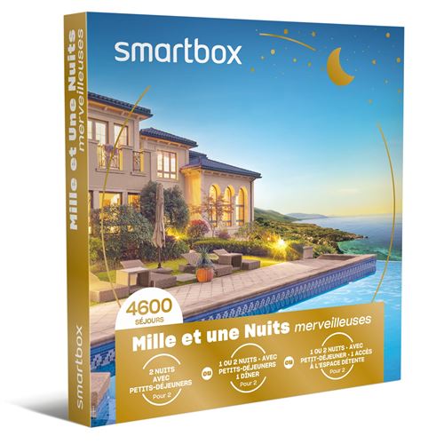 Coffret cadeau SmartBox Mille et une nuits merveilleuses