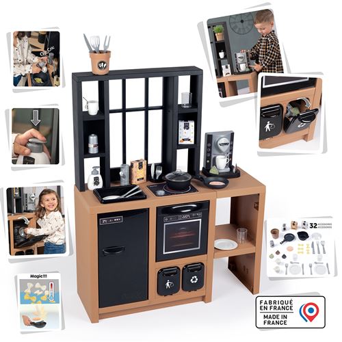 Cuisine Enfant Smoby 312600 – Loft, 32 Accessoires - vue 2