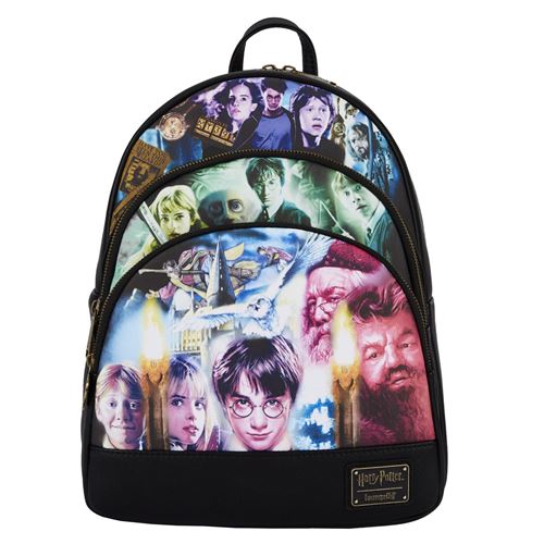 Funko - Sac à dos Loungefly Harry Potter Trilogy Triple Pocket - Image 2