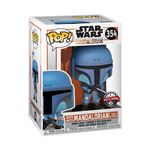 Figurine Funko Pop Star Wars The Mandalorian Death Watch Flashback Blue