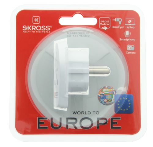 Adaptateur secteur SKROSS de voyage Europe vers Italie