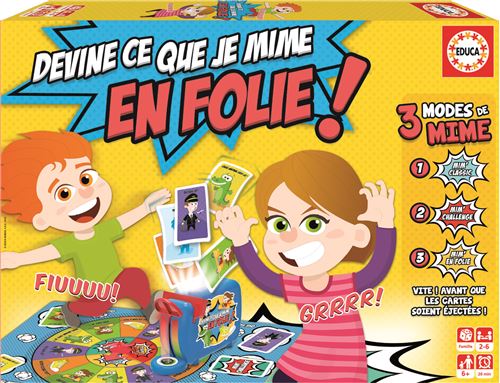 Edua devine ce que je mime - gezelschapsspel