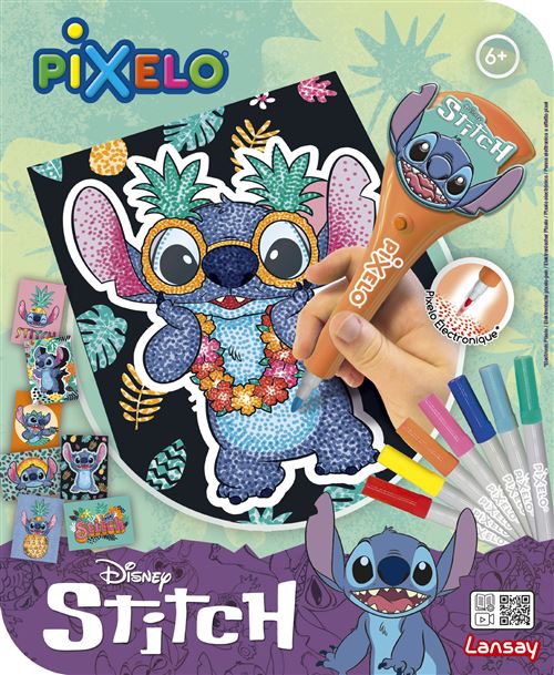 Jeu créatif Lansay Pixelo Disney Stitch