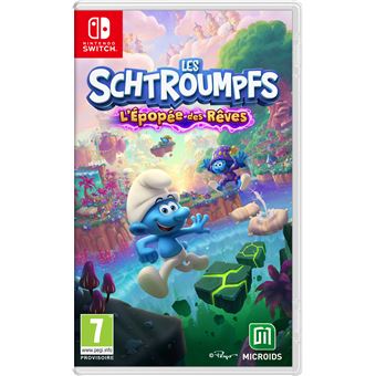 Les Schtroumpfs L’épopée des Rêves Nintendo Switch