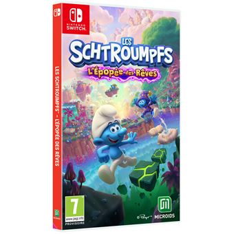 Les Schtroumpfs L’épopée des Rêves Nintendo Switch