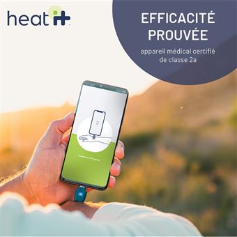 Dispositif médical Anti-moustique Heat It pour Iphone Bleu