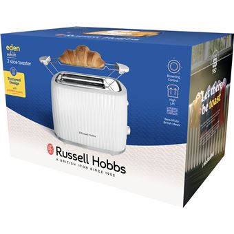 Grille-pain Russel Hobbs Eden 800 W Blanc