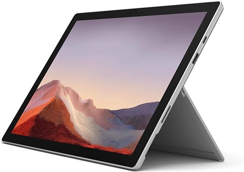 PC Hybride Microsoft Surface Pro 7 12,3 Ecran tactile Intel® Core™ i5 8 Go RAM 256 Go SSD Platine Reconditionné