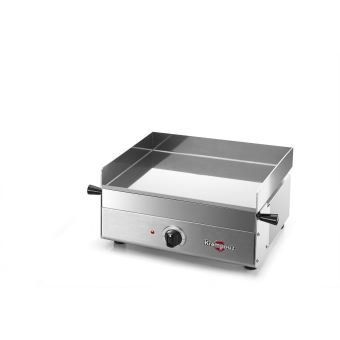 Plancha Électrique Krampouz 3200W - Surface Inox 64x34cm - Thermostat Réglable - Intérieur/Extérieur - Fabriquée En France
