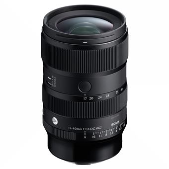 Objectif zoom Sigma 17-40 mm F1,8 DC Art Noir pour Monture L
