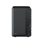 Synology Disk Station DS223 - Serveur NAS - 2 Baies - SATA 6Gb/s - RAID RAID 0, 1, JBOD - RAM 2 Go - Gigabit Ethernet - iSCSI support