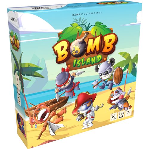 Boite de Jeu d’ambiance Gamestud Bomb Island