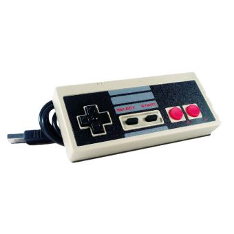 Manette USB PC, MAC et Nintendo NES filaire Freaks And Geeks