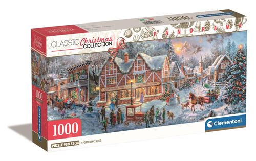 Compact 1000 pièces Panorama Préparation pour noël - vue 2