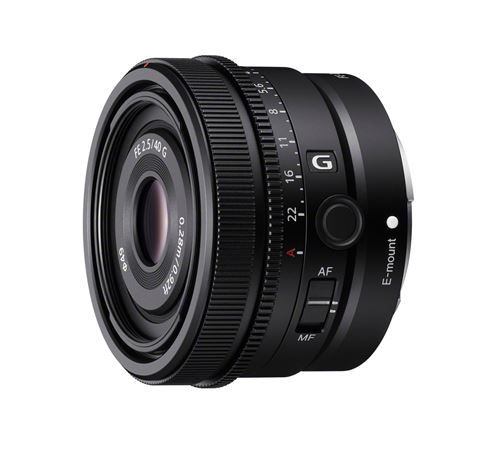 Objectif hybride Sony FE 40mm f/2,5 G Noir