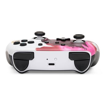Manette sans fil améliorée PowerA pour Nintendo Switch Link Watercolor