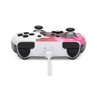 Manette sans fil améliorée PowerA pour Nintendo Switch Link Watercolor