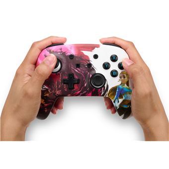 Manette sans fil améliorée PowerA pour Nintendo Switch Link Watercolor