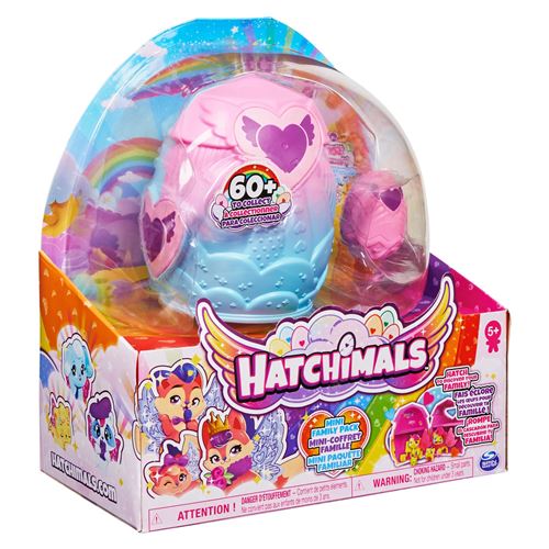 Hatchimal Multicolore Playset Maison 4 Hatchimals Famille Modèle Aléatoire