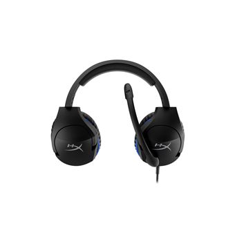 Casque circum-aural filaire HyperX Cloud Stinger pour PlayStation Noir et bleu