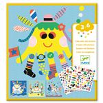 Jeu créatif Djeco Créer avec des Stickers Animaux Marins